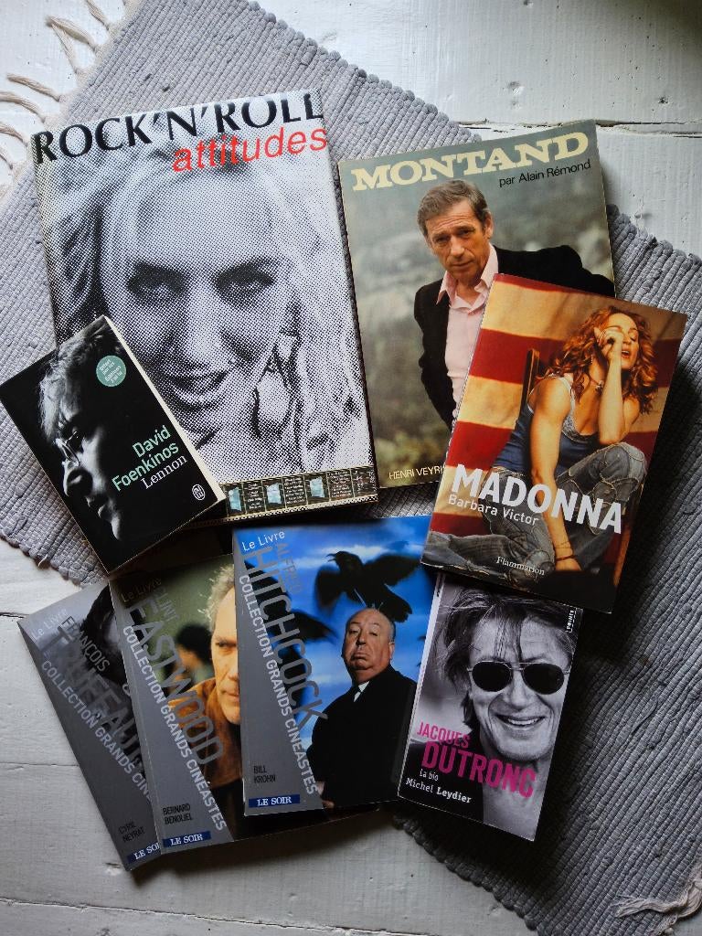 Biographies artistes divers la pièce, prix voir description, Livres, Enlèvement ou Envoi, Utilisé, Artiste