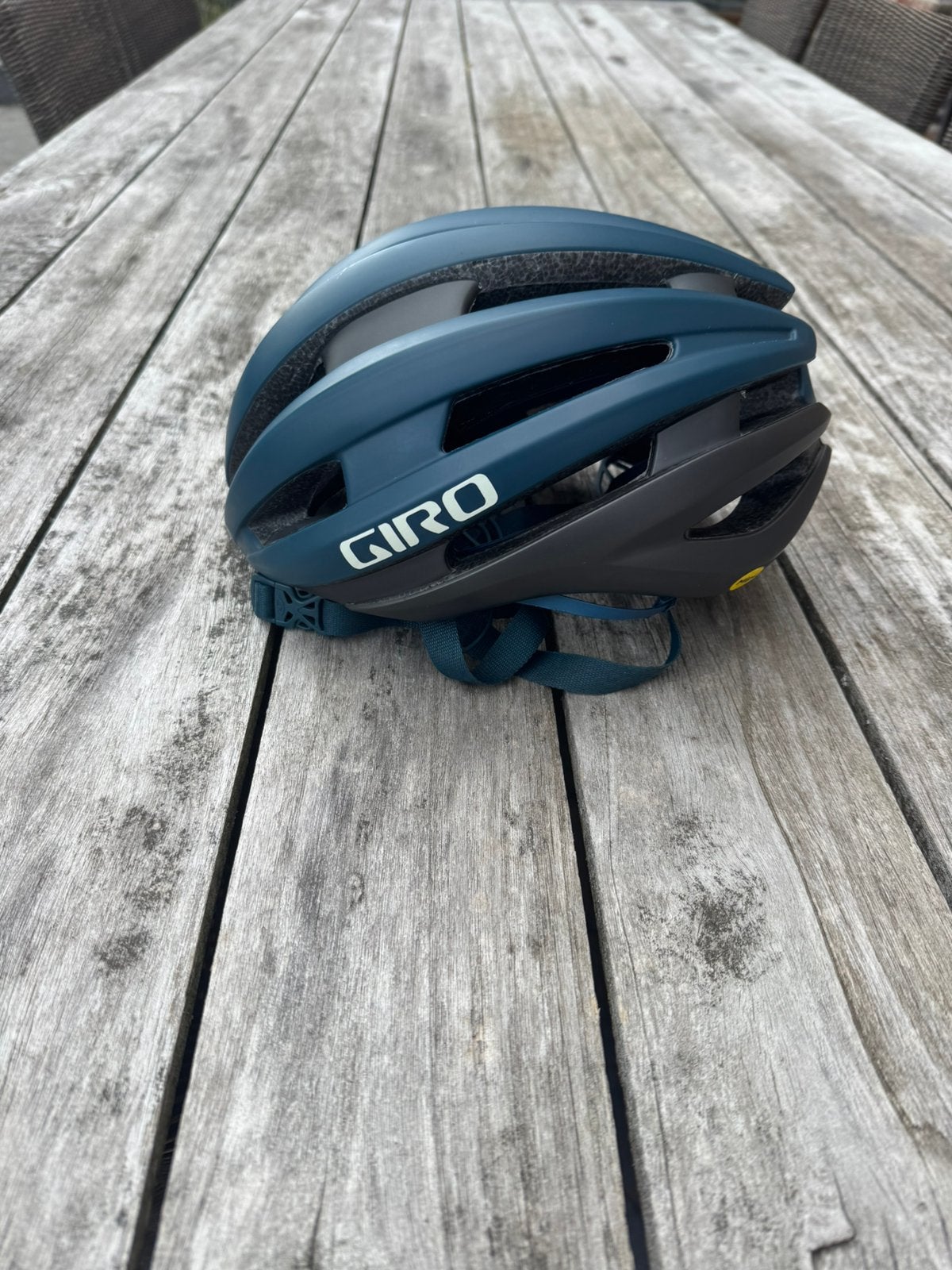 Giro Synthe 2 Mips - matte harbor blue - xl, Fietsen en Brommers, Ophalen, Zo goed als nieuw, XL