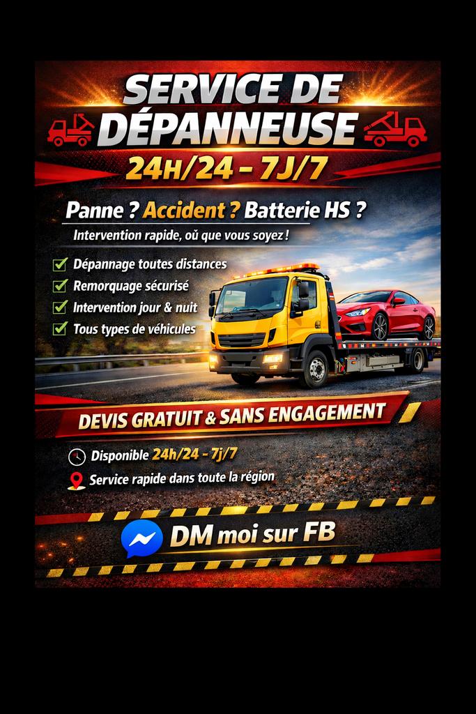 Depannage belgique 24h/24 7j/7, Tickets & Billets, Événements & Festivals