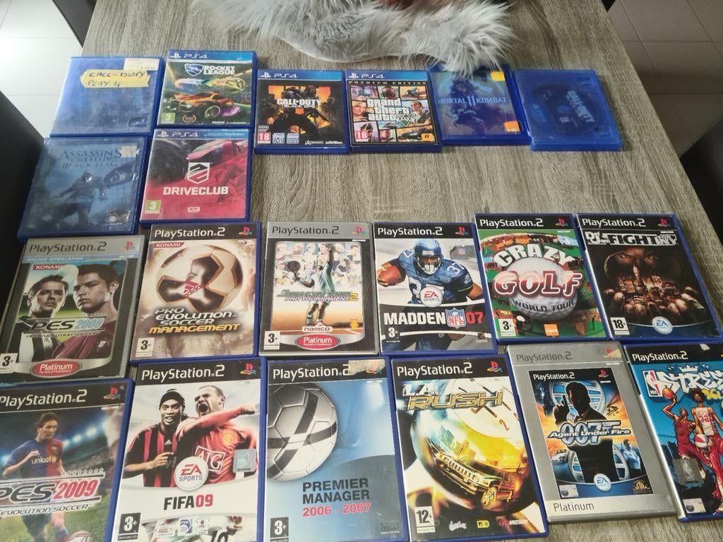 Verschilende Playstation  spellen.te koop, Enlèvement