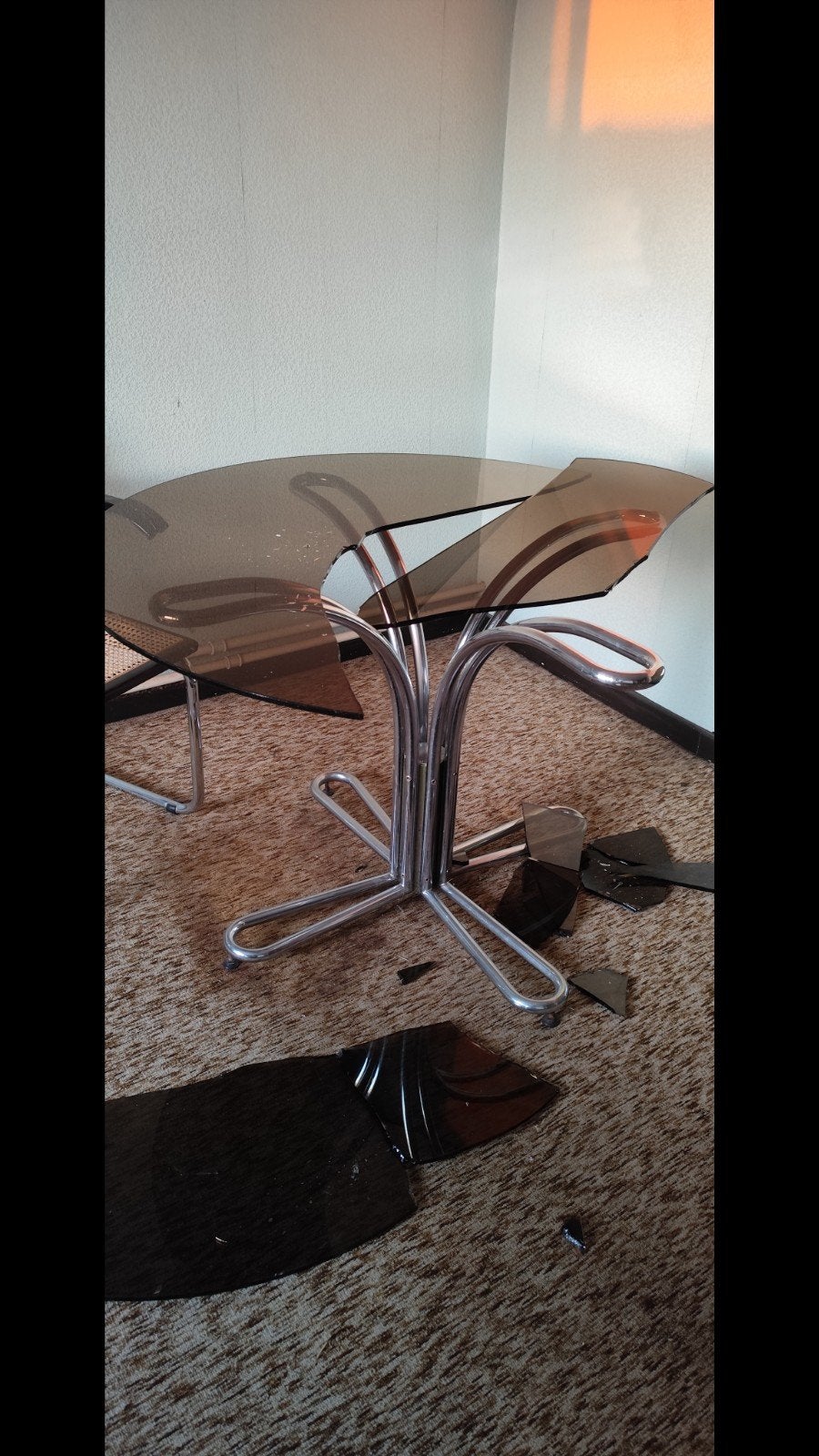 vintage eettafel onderstel, Quatre personnes, Enlèvement, Utilisé, Vintage
