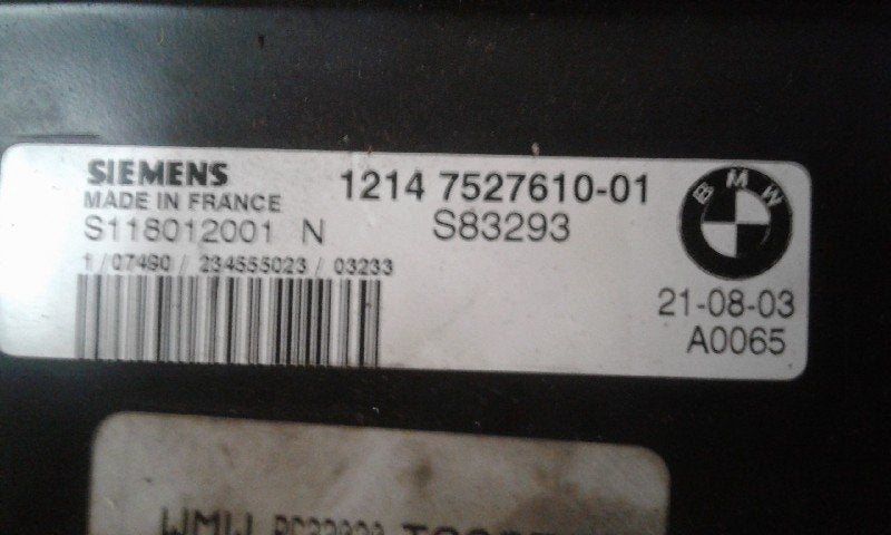 COMPUTER MOTOR Mini Mini (R50 / 53) (01-2001/01-2007), Gebruikt, Mini, Petuelring 130
80809  München, DE, Minikundenbetreuung@mini.de
