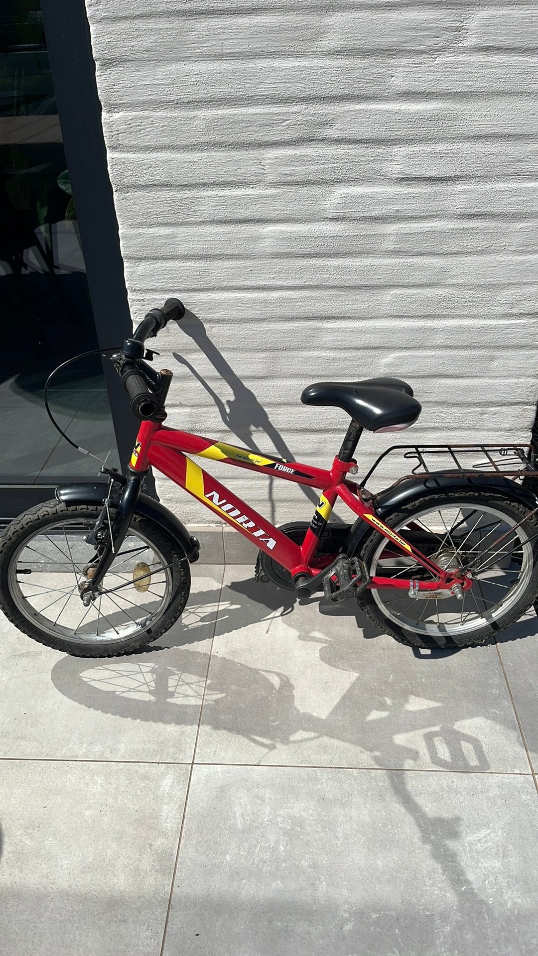 Kinderfiets Norta, Fietsen en Brommers, Ophalen, Gebruikt, Schijfrem, 16 inch