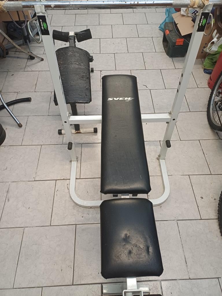 Banc musculation, Enlèvement