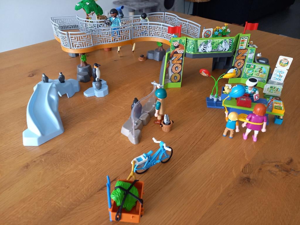 Playmobil zoo + toebehoren, Enlèvement, Utilisé, Ensemble complet