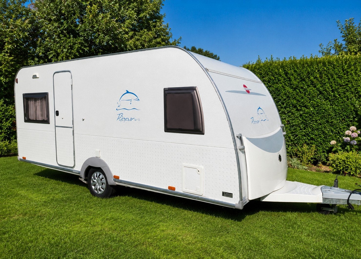 Kwaliteitsvolle caravan burstner voor 4 pers - moovr- 2007, Caravans en Kamperen, Caravans, Bedrijf, Ringverwarming, Frans bed