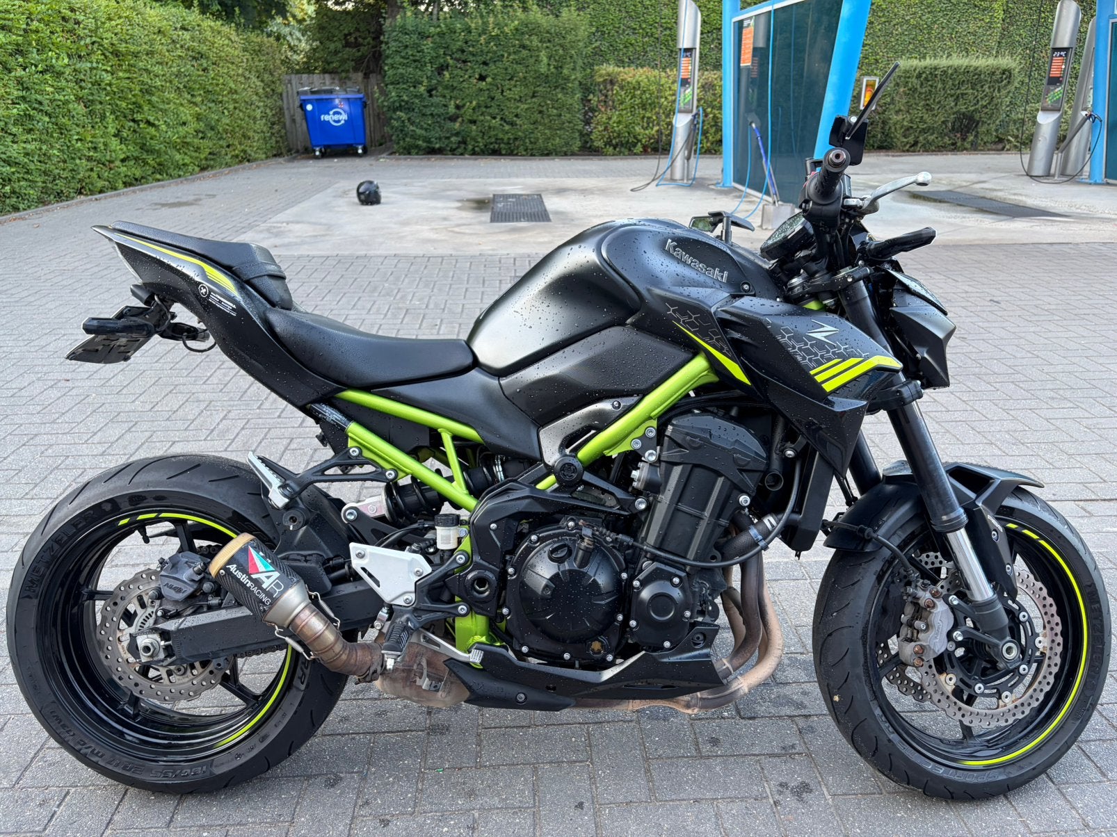 Kawasaki Z900 2021 A2 (FULL POWER 70kw), Motoren, 4 cilinders, Gebruikt, Particulier, Minimaal motorrijbewijs A2
