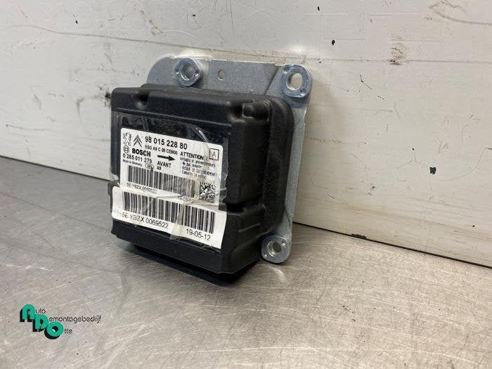 Module airbag d'un Peugeot 208 (208 12-), -, 3 mois de garantie, Utilisé, -