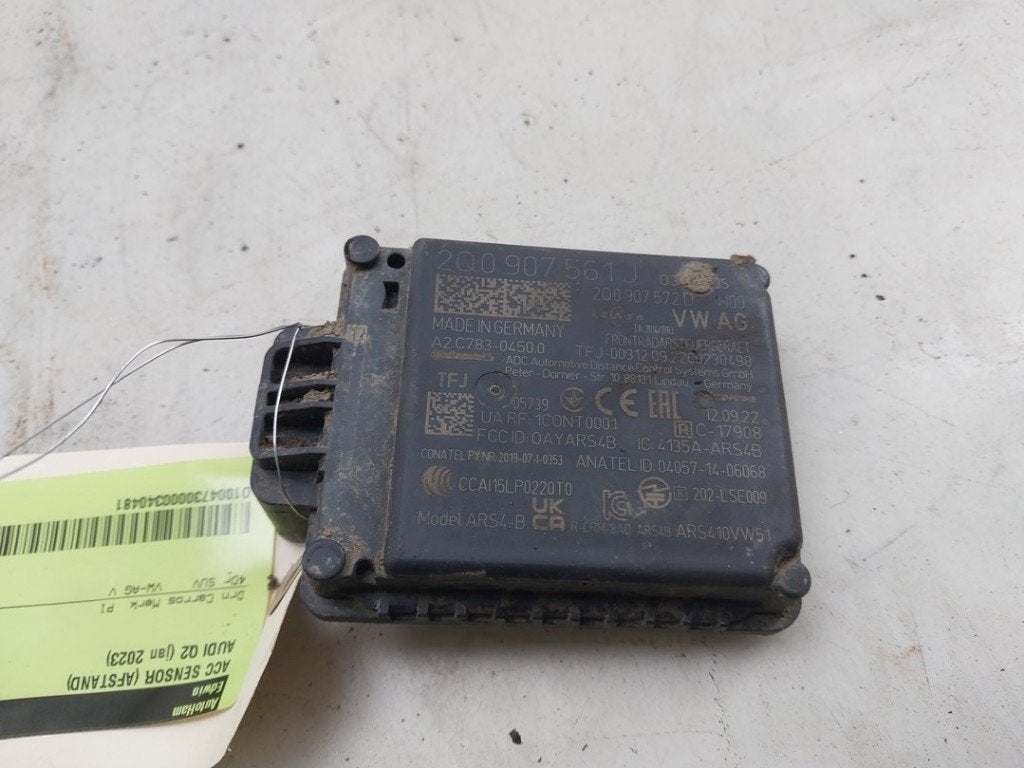 ACC SENSOR Audi Q2 (GAB / GAG) (|2Q0907561J|2Q0907572D|), Gebruikt, Audi
