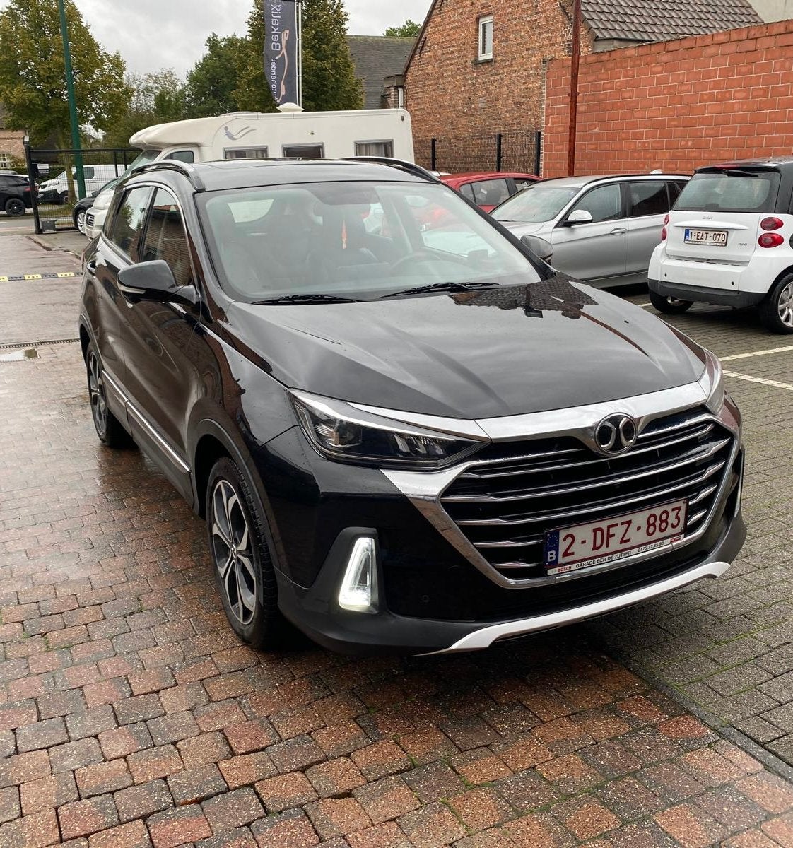 Baic x55, Auto's, Overige Auto's, Leder en Stof, Zwart, 5 zetels, 5 deurs