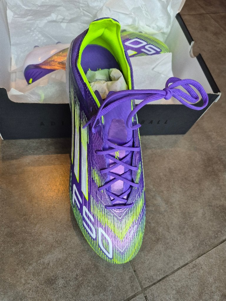 Adidas voetbalschoen F50 Elite Artificial Grass Boots, Taille XL, Comme neuf, Enlèvement, Chaussures