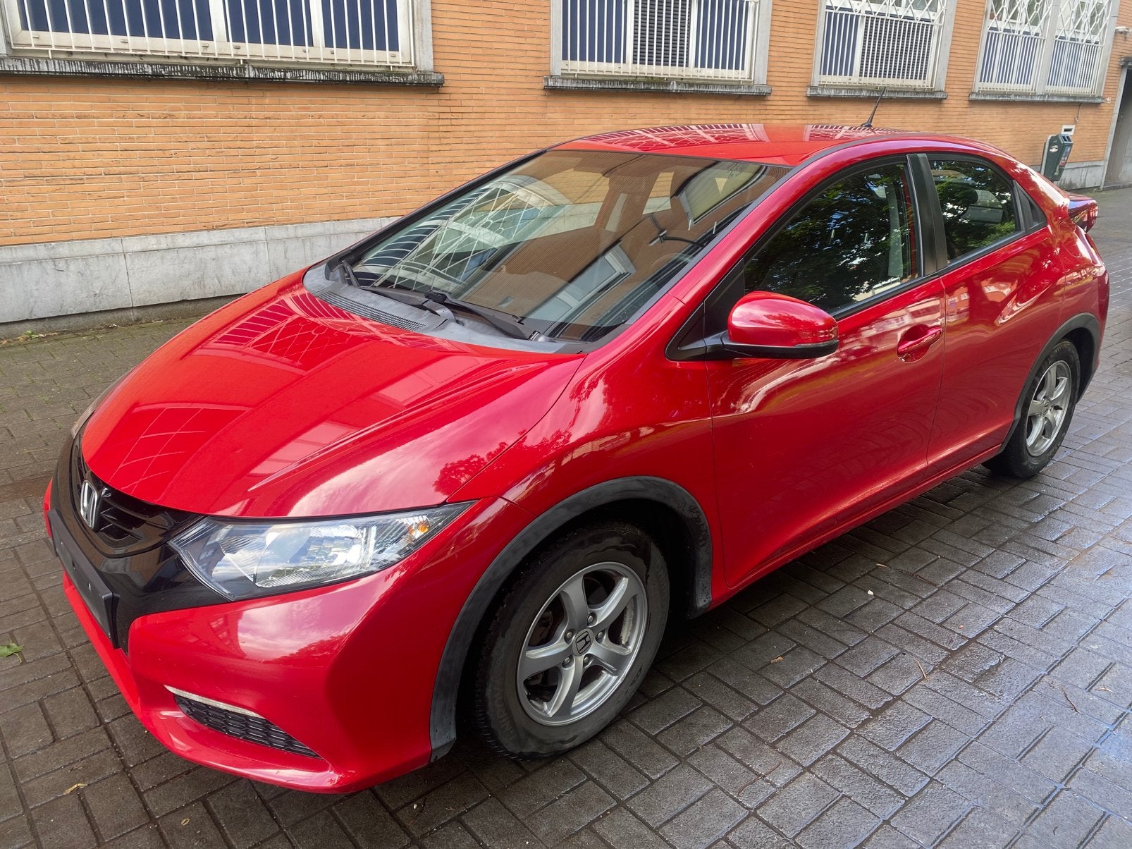 HONDA CIVIC 1.4 i * FACE LIFT * AIRCO * 1E EIGENAAR!, Auto's, Voorwielaandrijving, Euro 5, Stof, Zwart