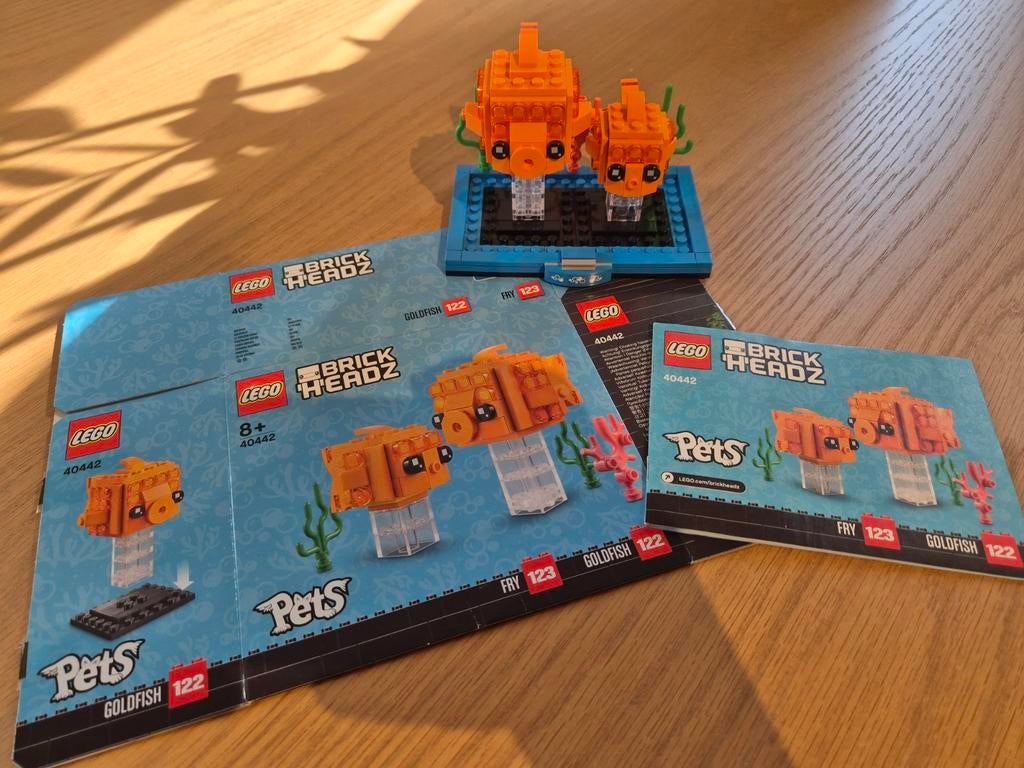 Lego 40442 BrickHeadz Goldfish, Ophalen of Verzenden, Lego
