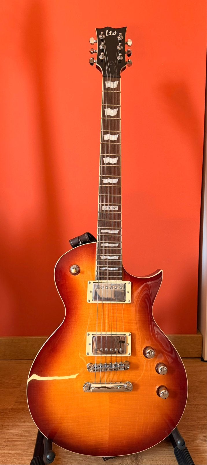 Guitare ESP-LTD EC 401 VF, Musique & Instruments, Instruments à corde | Guitares | Électriques, Enlèvement, Comme neuf