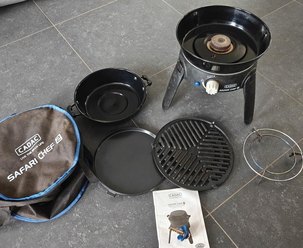 Cadac safari chef 2 gas bbq, Ophalen