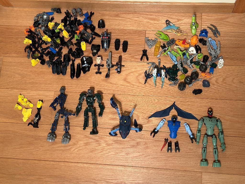 Lot Lego Bionicle, Ben 10, Buildable figures, Bionicle, Enlèvement ou Envoi, Lego, Utilisé