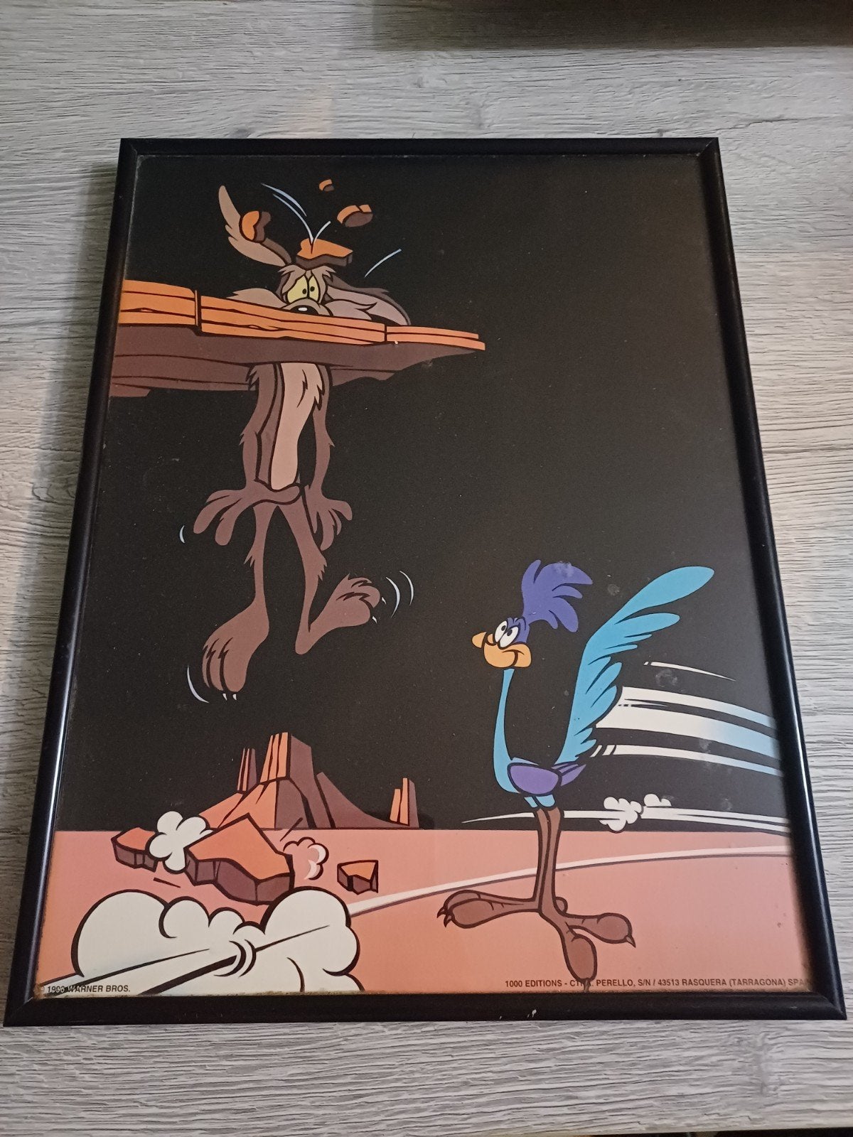 Cadre Bip Bip et Coyote, Enlèvement ou Envoi