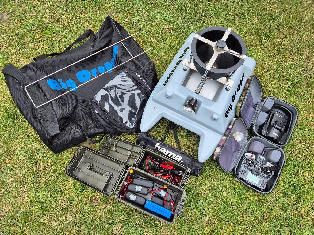 Big dropper+ dieptemeter tf 500+Big spotter, Ophalen, Zo goed als nieuw