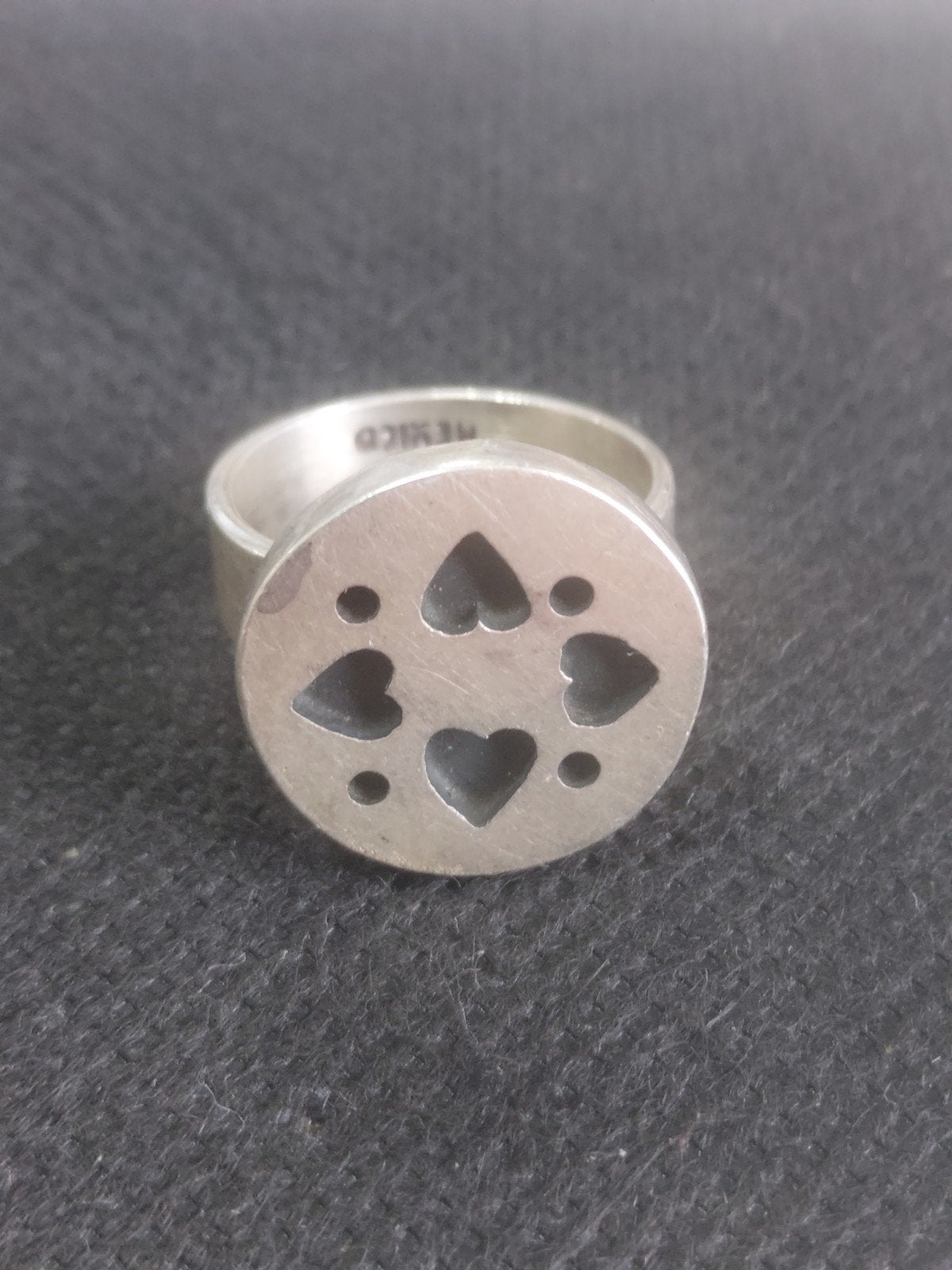 Zilver Ring, Handtassen en Accessoires, Ringen, Ophalen of Verzenden, Zilver, Zilver