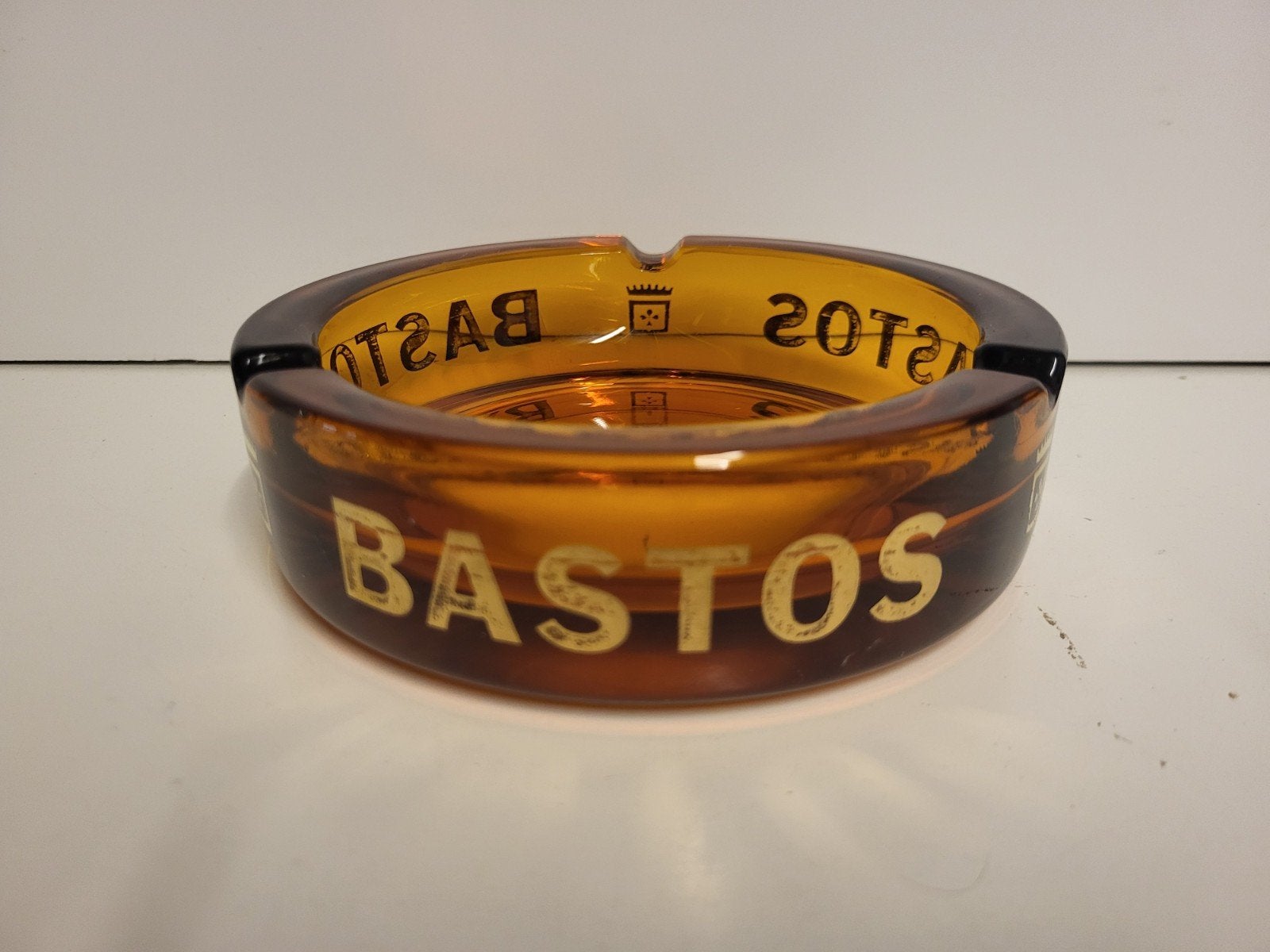 Vintage asbak Bastos, Ophalen of Verzenden