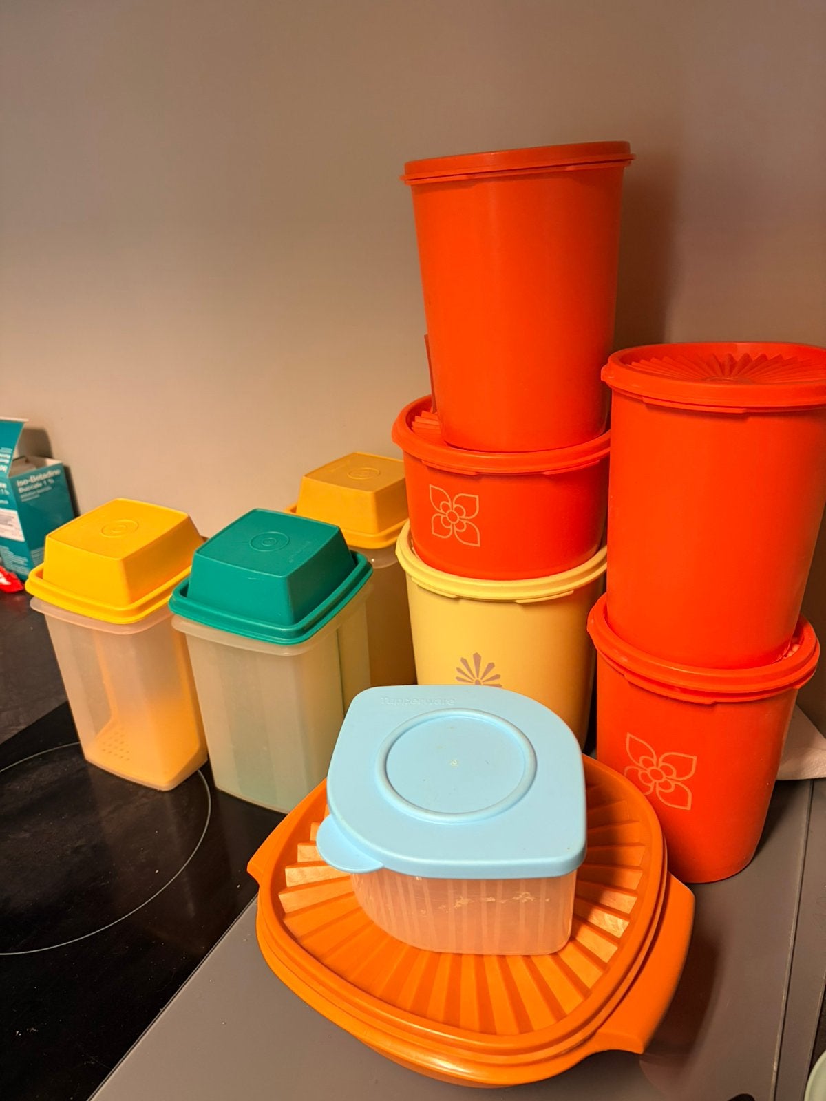 Vintage tupperware, Ophalen of Verzenden, Gebruikt, Bewaardoos