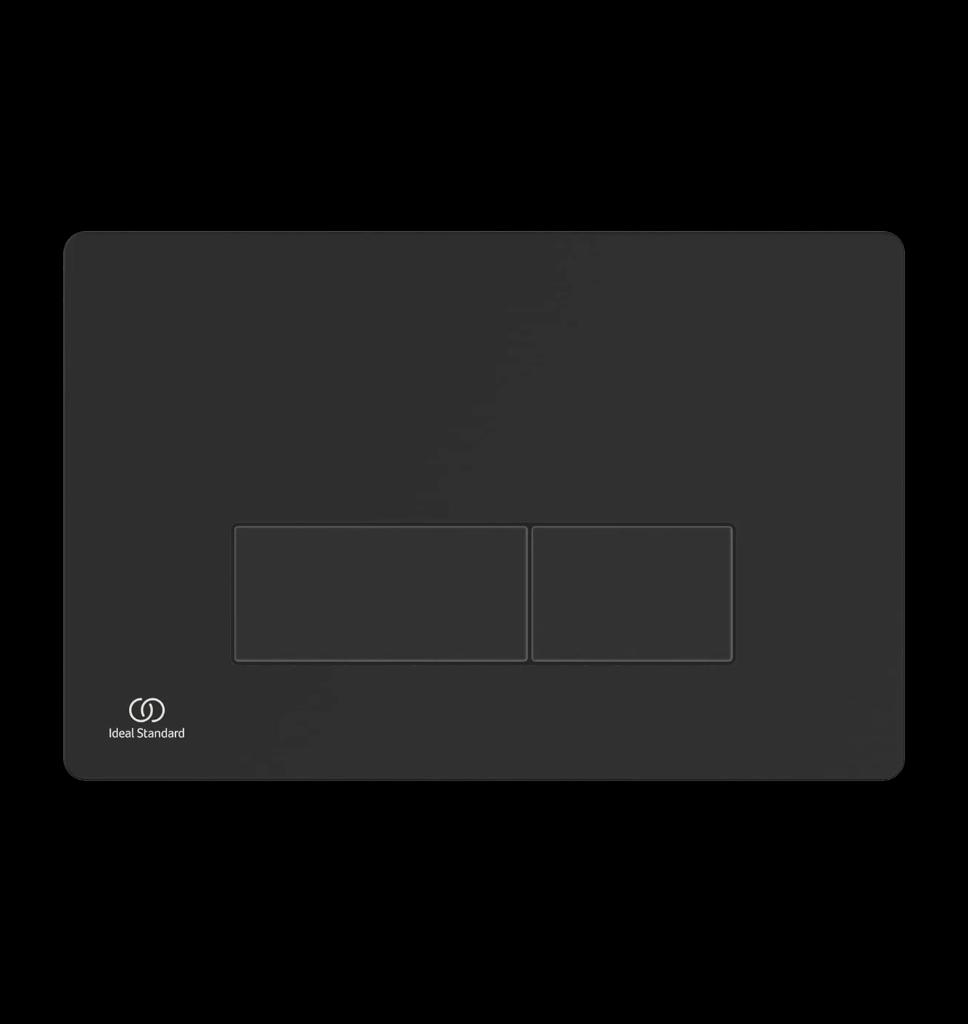 Plaque de commande (bâti de chasse) Oleas M2 Noir mat, Enlèvement ou Envoi, Neuf, Toilettes
