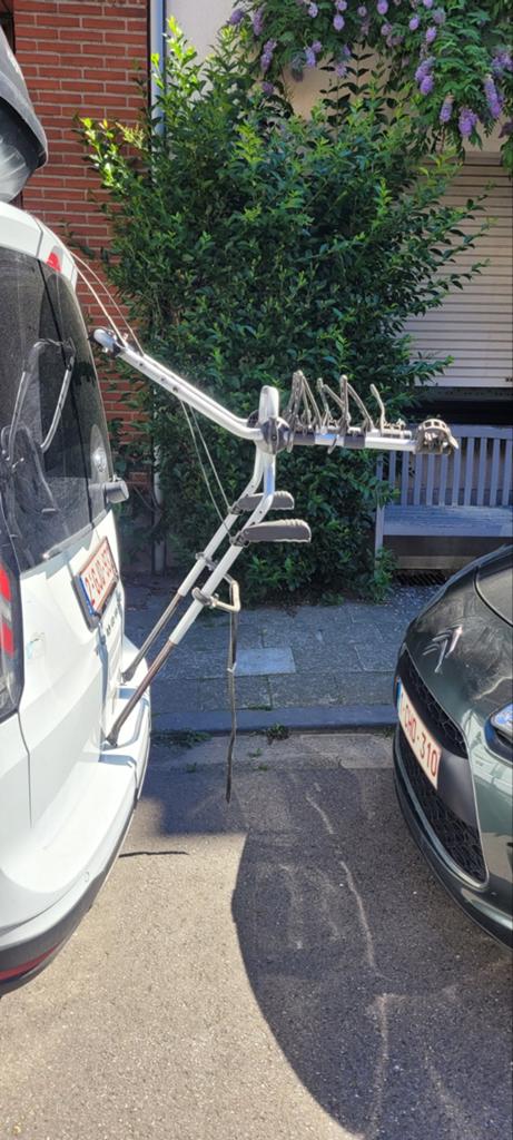 Thule fietsendrager, Ophalen