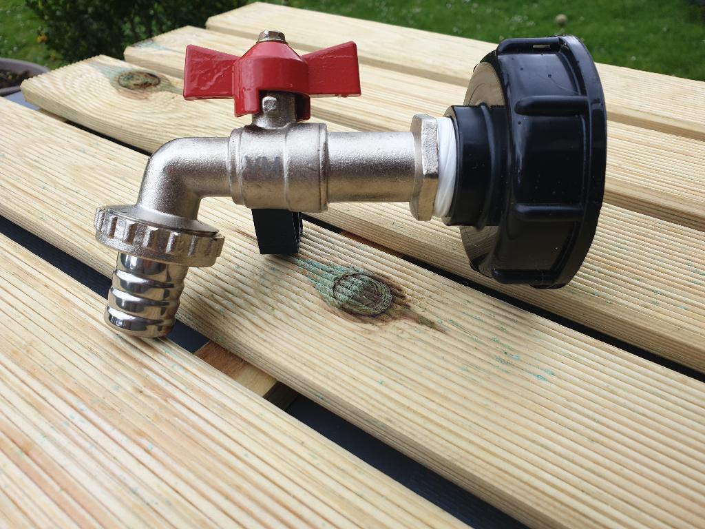 3/4 IBC-klep, Tuin en Terras, Regentonnen, Ophalen of Verzenden, Nieuw, Met kraantje