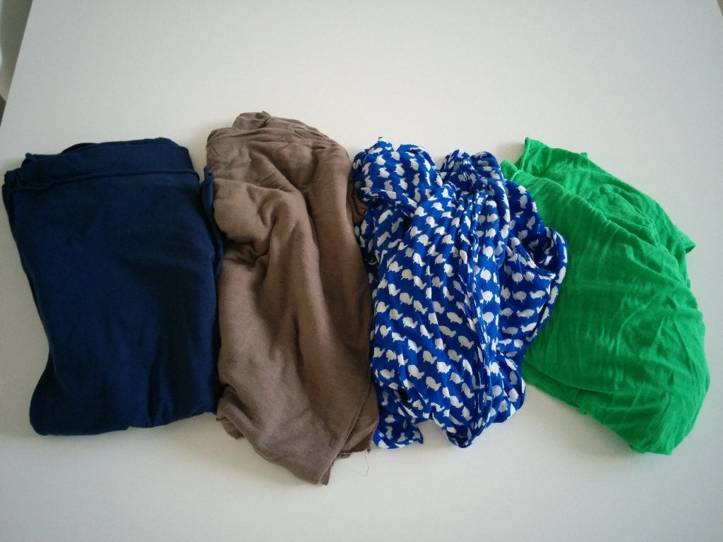 Kleurige zomer/herfstsjaals, elk €4, Kleding | Dames, H&M, Ophalen of Verzenden, Zo goed als nieuw, Maat 36 (S)