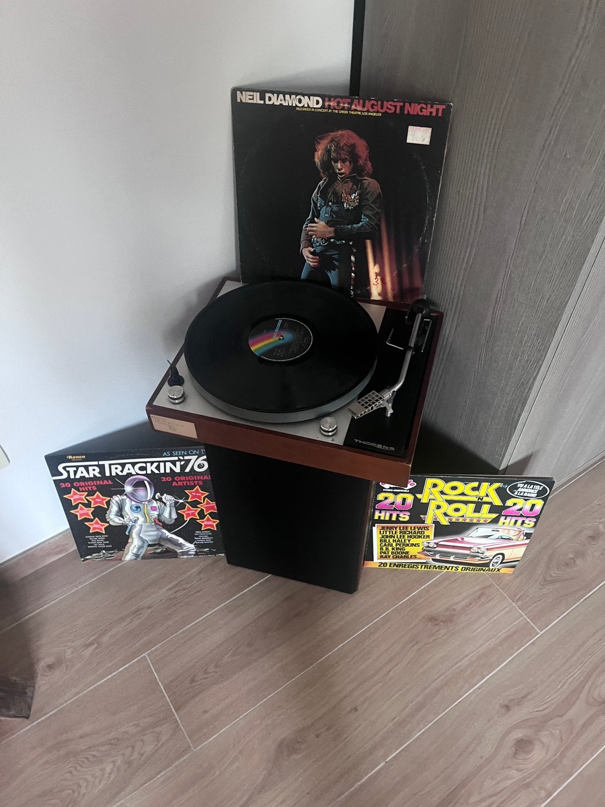Antieke platen speler, Audio, Tv en Foto, Platenspelers, Ophalen, Zo goed als nieuw