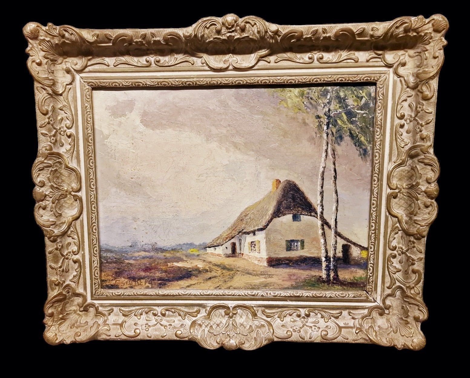Salaets Eugene (1892-1977) zeldzaam, Antiek en Kunst, Kunst | Schilderijen | Klassiek, Ophalen of Verzenden