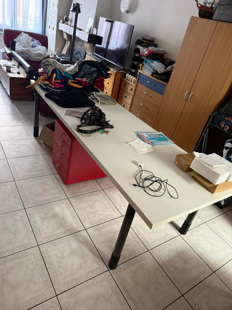 Table bureau, Maison & Meubles, Autres types, 90 cm, Comme neuf, Enlèvement
