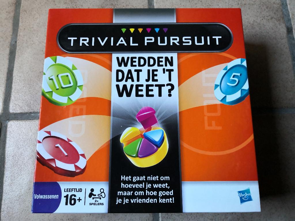 Trivial pursuit - wedden dat je 't weet editie, Ophalen