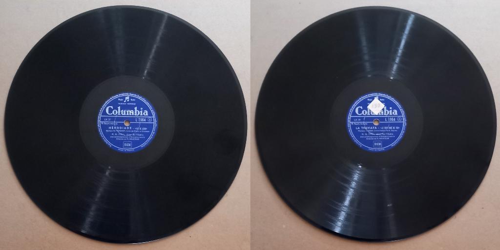 78 toeren — Opera---La Traviata/Hérodiade, M.G. Thill, Cd's en Dvd's, Vinyl | Klassiek, Ophalen of Verzenden, Gebruikt