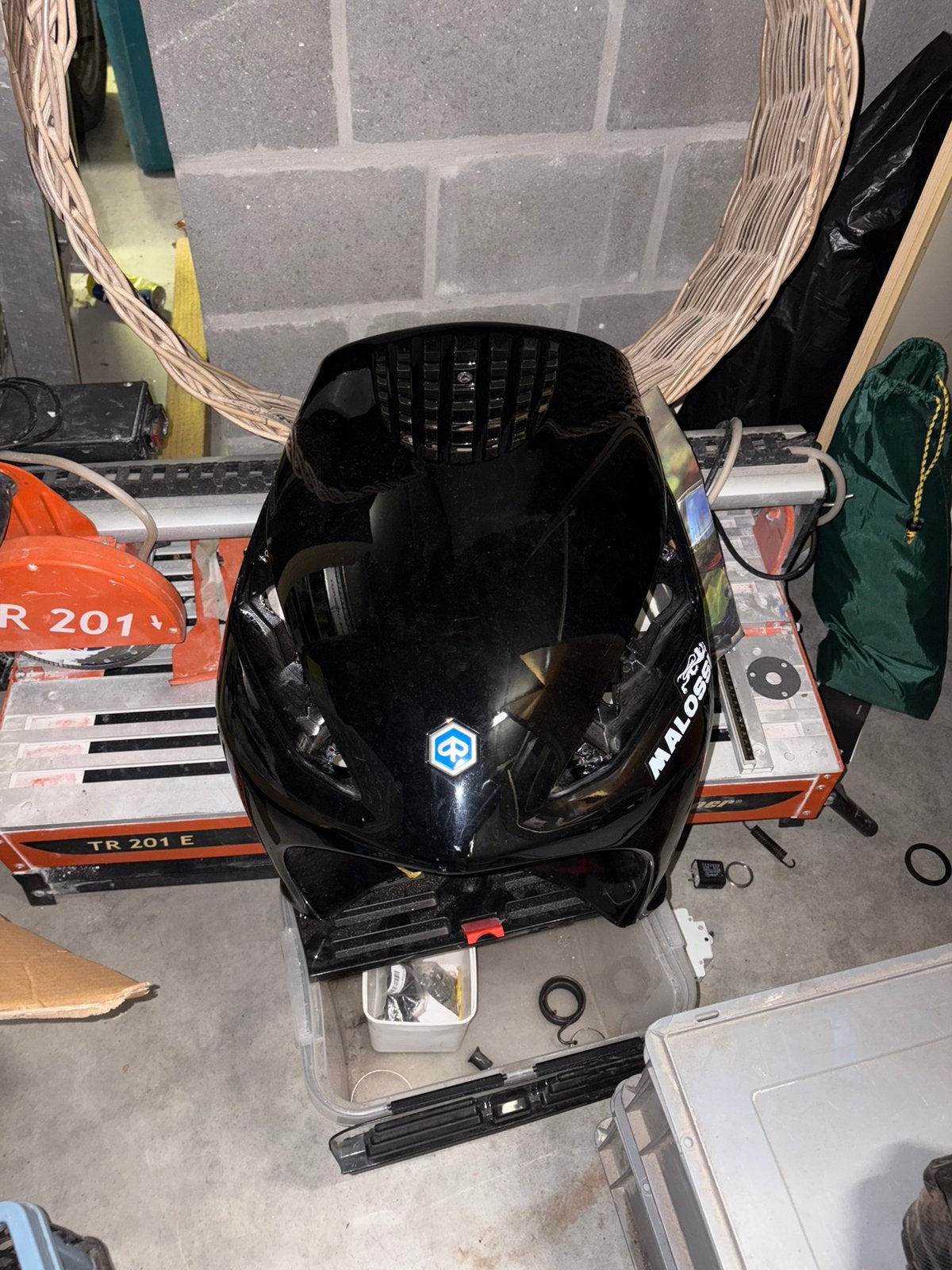 voorkap piaggio zip met val schade, Ophalen