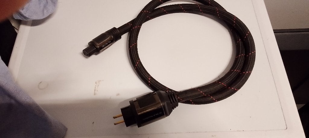 Ps audio câble d'alimentation perfect wave ac10, Enlèvement ou Envoi, Utilisé, Moins de 2 mètres, Autres câbles