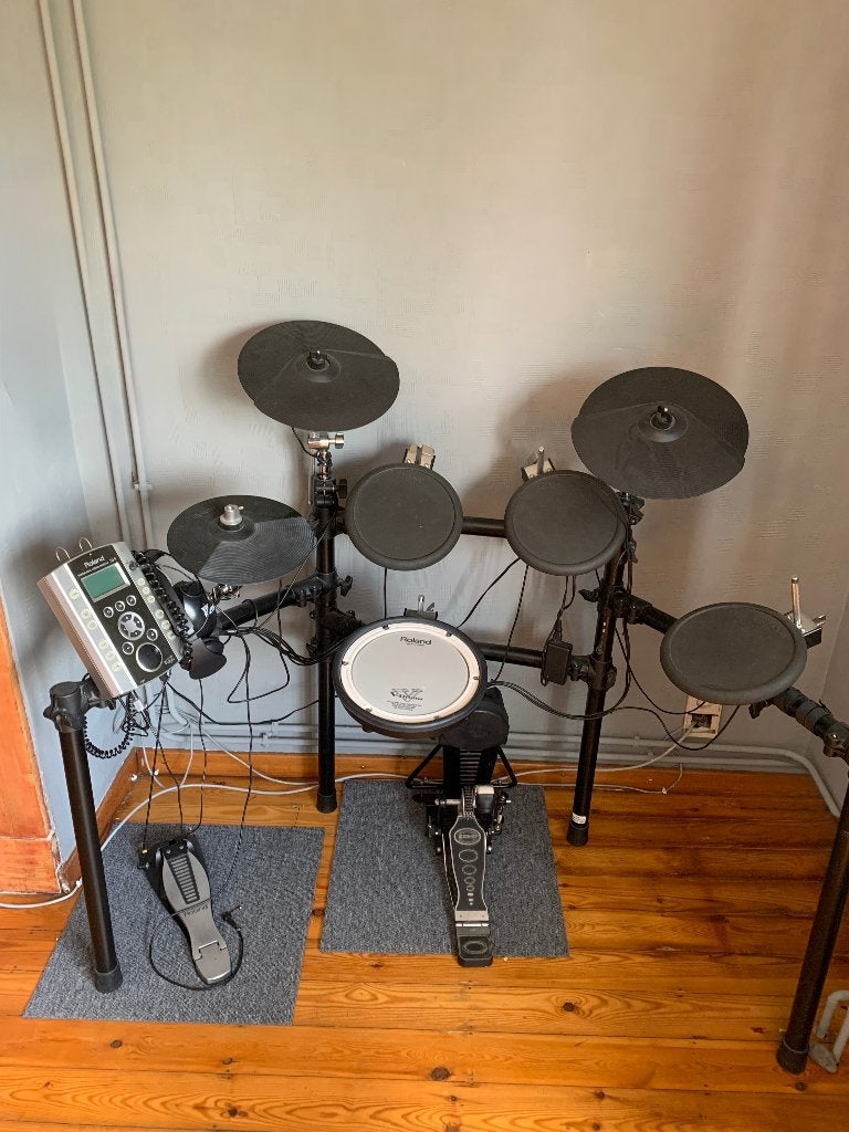 Roland TD-9 V-Drums – complete elektronische drumset, Enlèvement, Utilisé, Roland