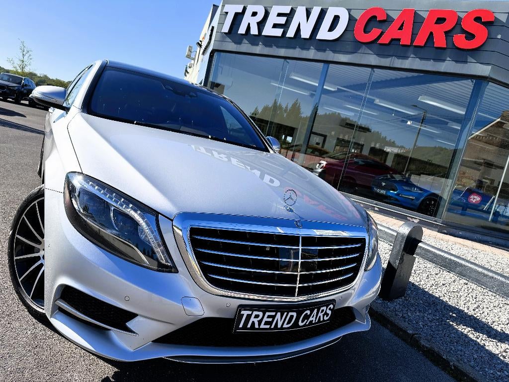 MERCEDES S 350d AUT.9G-TRONIC PACK AMG TOIT PANO BURMESTER, Auto's, Automaat, 4 deurs, Achterwielaandrijving, https://public.car-pass.be/vhr/9ce02390-f044-40e4-9587-839323224d4f