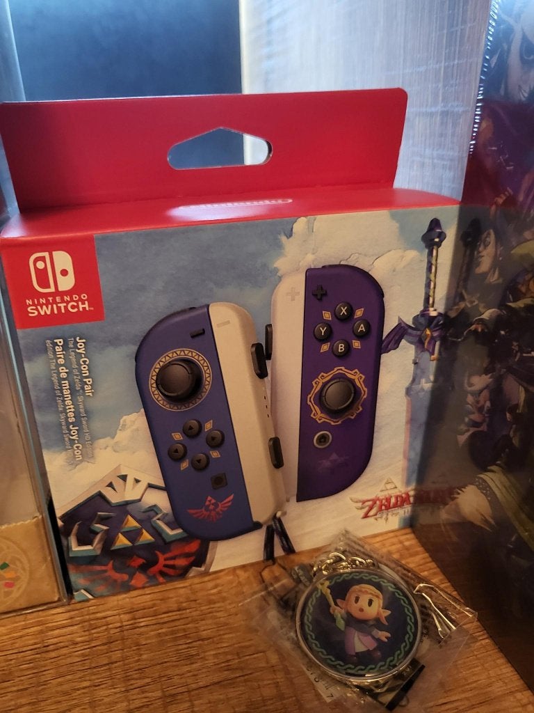 Joy-Con Zelda Skyward Sword New, Games en Spelcomputers, Overige controllers, Nieuw, Ophalen of Verzenden, Draadloos
