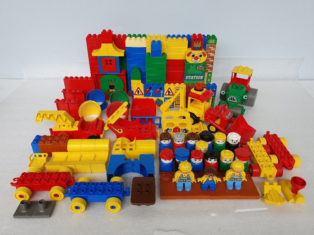 Lot Lego Duplo met 270-tal onderdelen, Enlèvement ou Envoi, Utilisé, Briques en vrac, Duplo