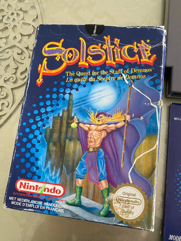 Nintendo NES Solstice spel, Ophalen of Verzenden, Zo goed als nieuw