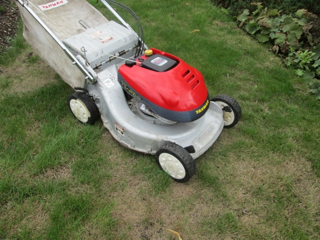 grasmaaier - grasmachine, Tuin en Terras, Grasmaaiers, Ophalen, Cirkelmaaier, Versnellingen, Zo goed als nieuw