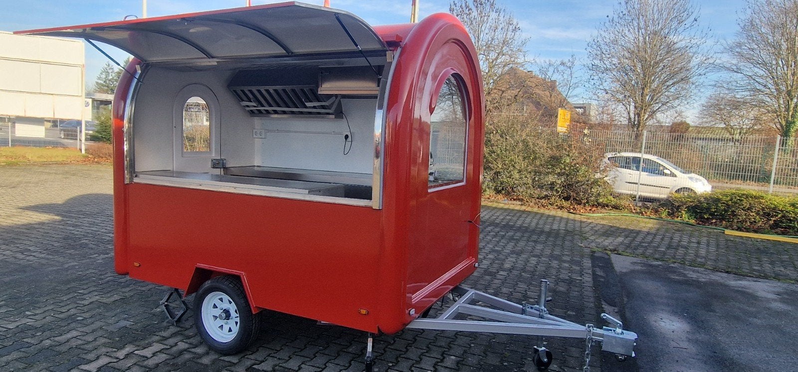 NIEUWE FOODTRAILER 2025 – NOOIT GEBRUIKT – GROTE KORTING, Ophalen