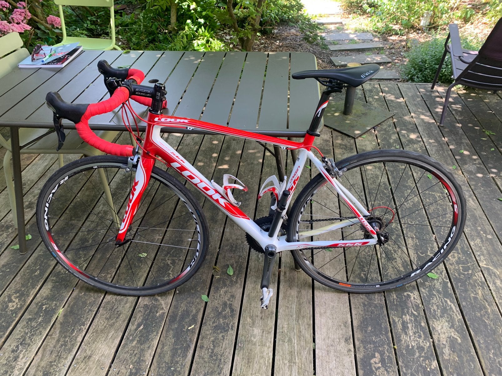 Racefiets van het merk LOOK, Fietsen en Brommers, Fietsen | Racefietsen, Gebruikt, Carbon, 10 tot 15 versnellingen, 53 tot 57 cm
