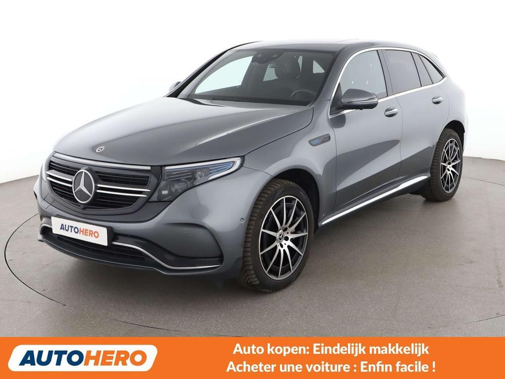 Mercedes-Benz EQC 400 electric drive 300 kW 4Matic AMG Line, Auto's, Automaat, Gebruikt, Zwart, Lichtsensor