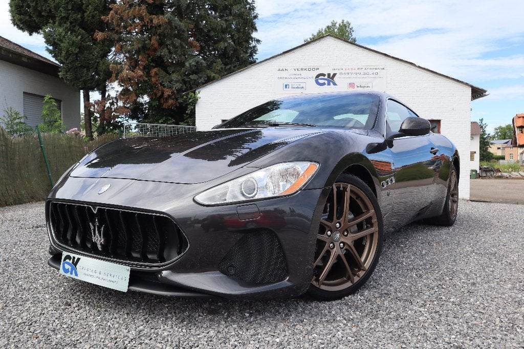 Maserati Granturismo 4.2i V8 MC Stradale, Argent ou Gris, Achat, Capteur de stationnement, Beige