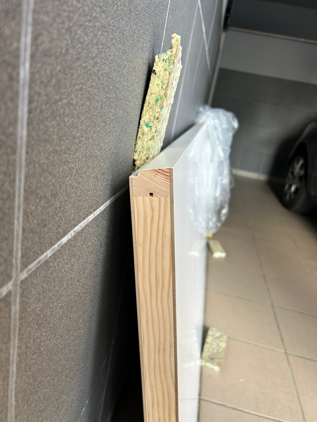 Wit gelakte binnendeur 2005x730 (nooit gebruikt&tubespaan), Doe-het-zelf en Bouw, Ophalen, Zo goed als nieuw, Binnendeur