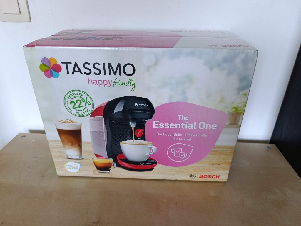 Bosch - Tassimo Happy Friendly NEUF et Scellé, Neuf, Réservoir d'eau amovible, Enlèvement ou Envoi, Dosettes et capsules de café
