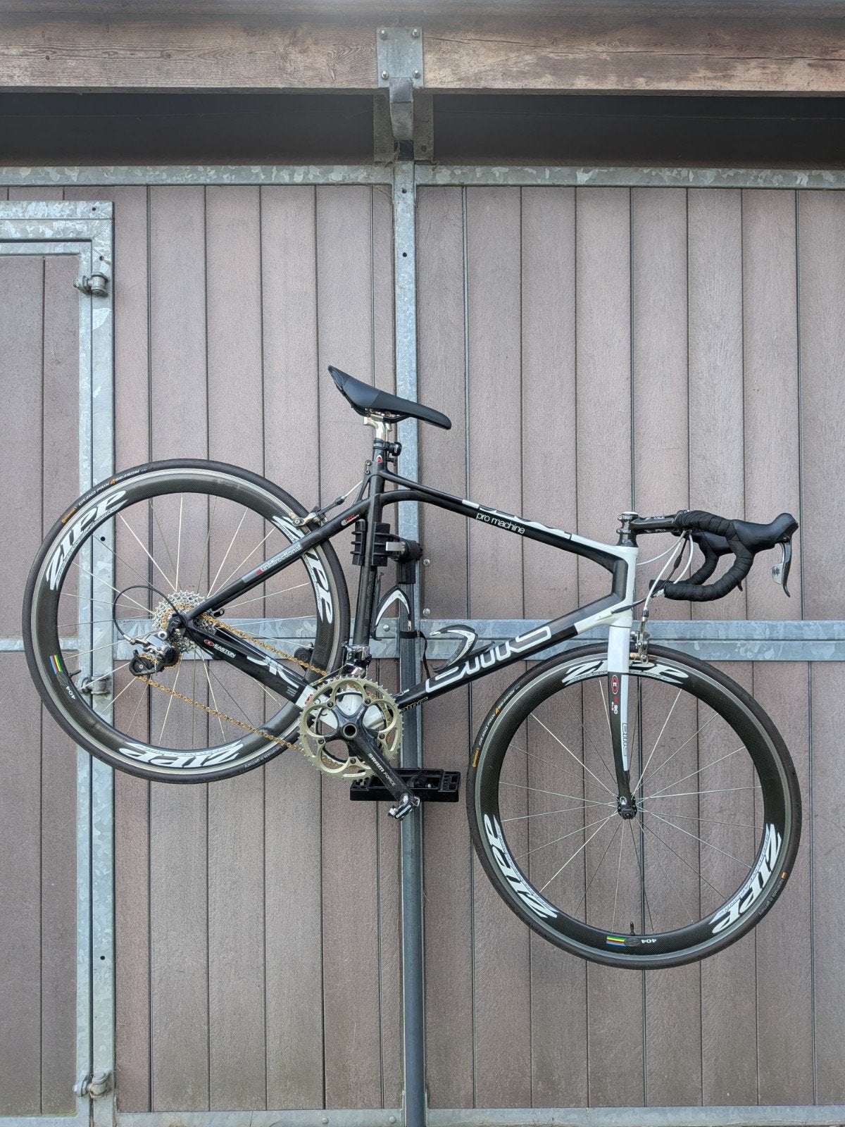 BMC Pro Machine SLC01 Carbon - Zipp wielen - Maat 55, 28 inch, Gebruikt, Carbon, Velgrem