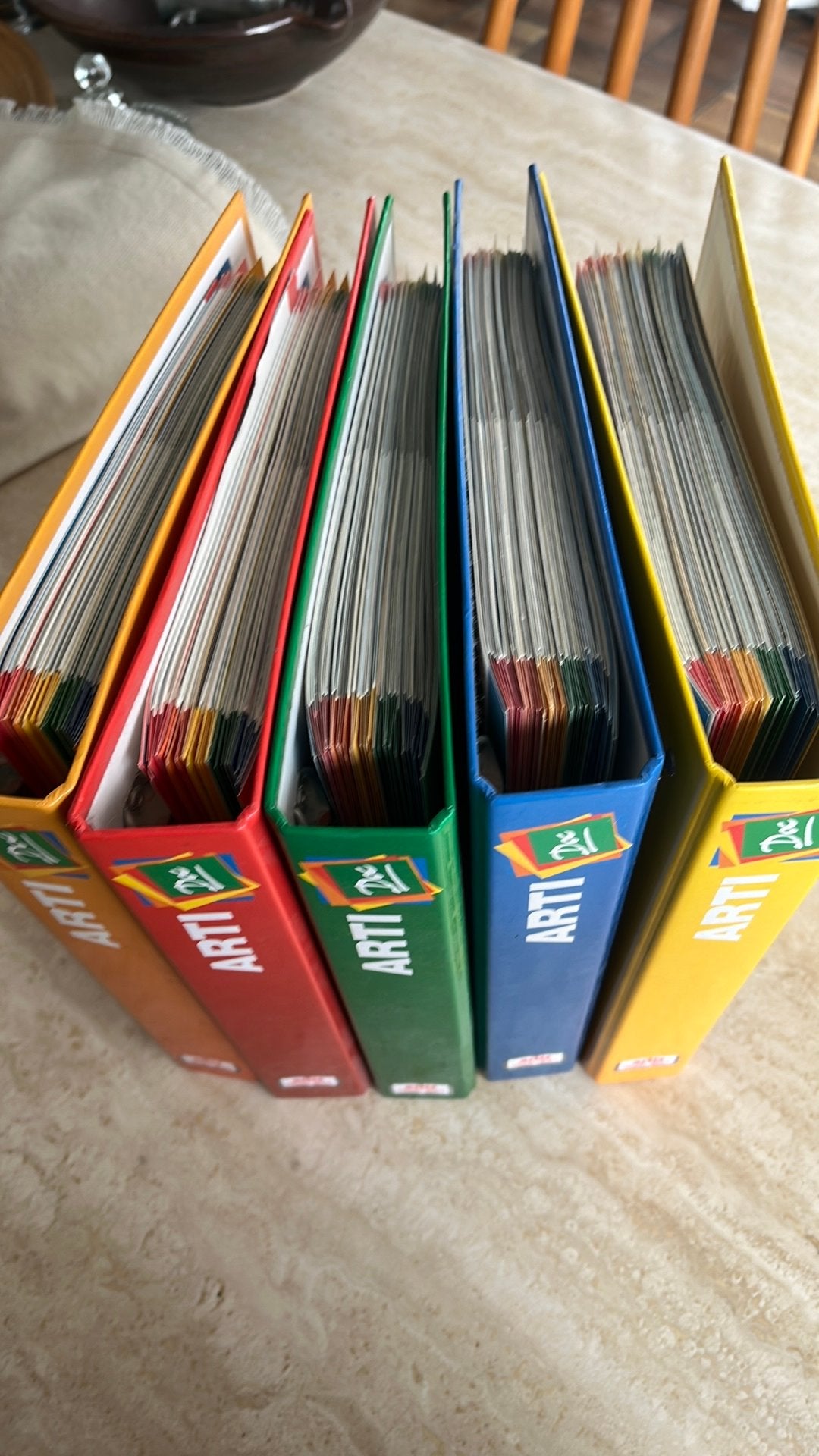 Artis Historia Lot de 5 Farde documentation, Boeken, Ophalen, Zo goed als nieuw, Algemeen, Complete serie